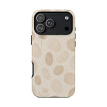 Neutral Pebble Pattern Tough iPhone Case  Shamo's iPhone 17 Pro Max / Matte