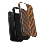 Fierce Tiger Striped iPhone Case - Works with MagSafe - Shamo's
