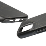 Black Geometric Design iPhone Case | MagSafe  Shamo's