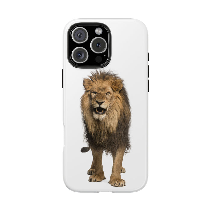 Tough Phone Cases with Lion roaring