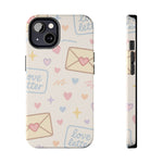 Pastel Love Letter Hearts Impact Phone Case  Shamo's iPhone 13