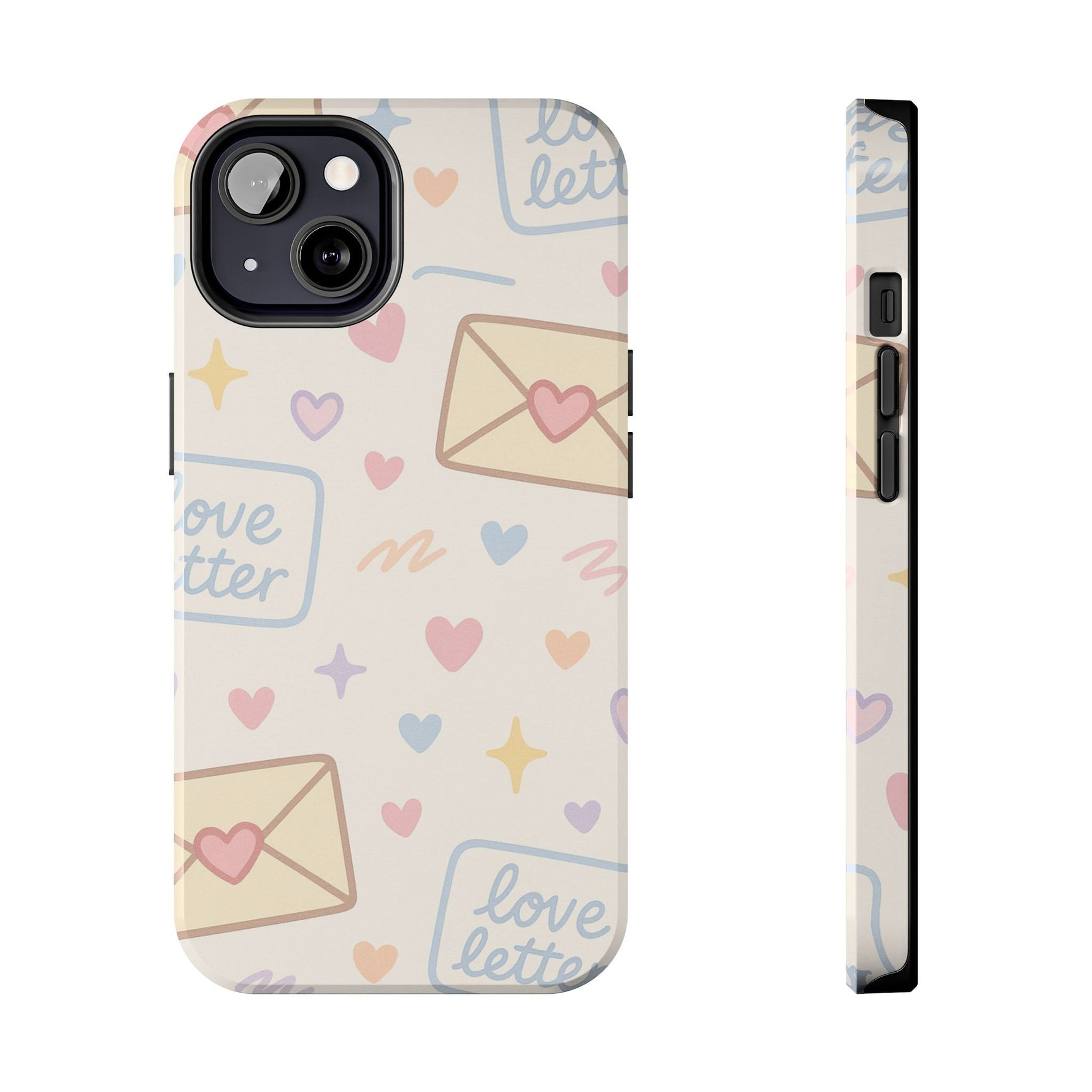 Pastel Love Letter Hearts Impact Phone Case  Shamo's iPhone 13