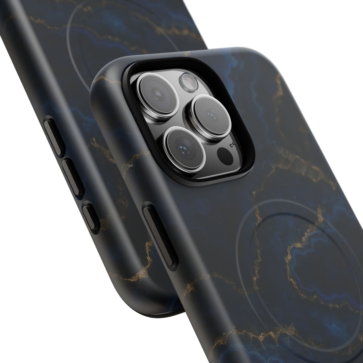 Midnight Marble iPhone Case with MagSafe