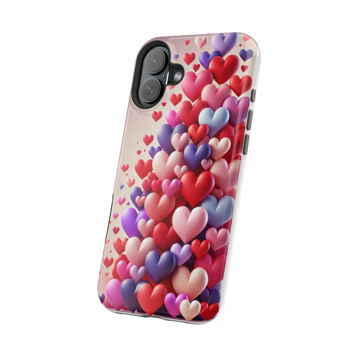 Shamo's Phone Case | MagSafe Compatible | Love Hearts Theme for iPhone 17 and more
