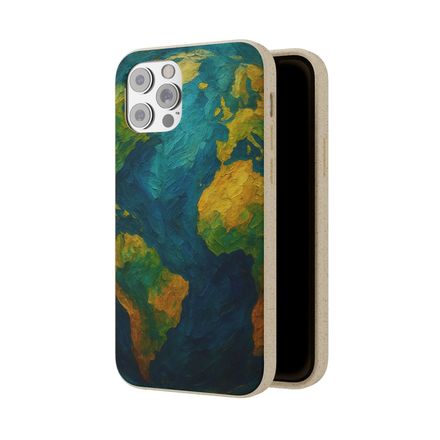 Biodegradable Phone Case — Earth Illustration Eco-Friendly Case  Shamo's