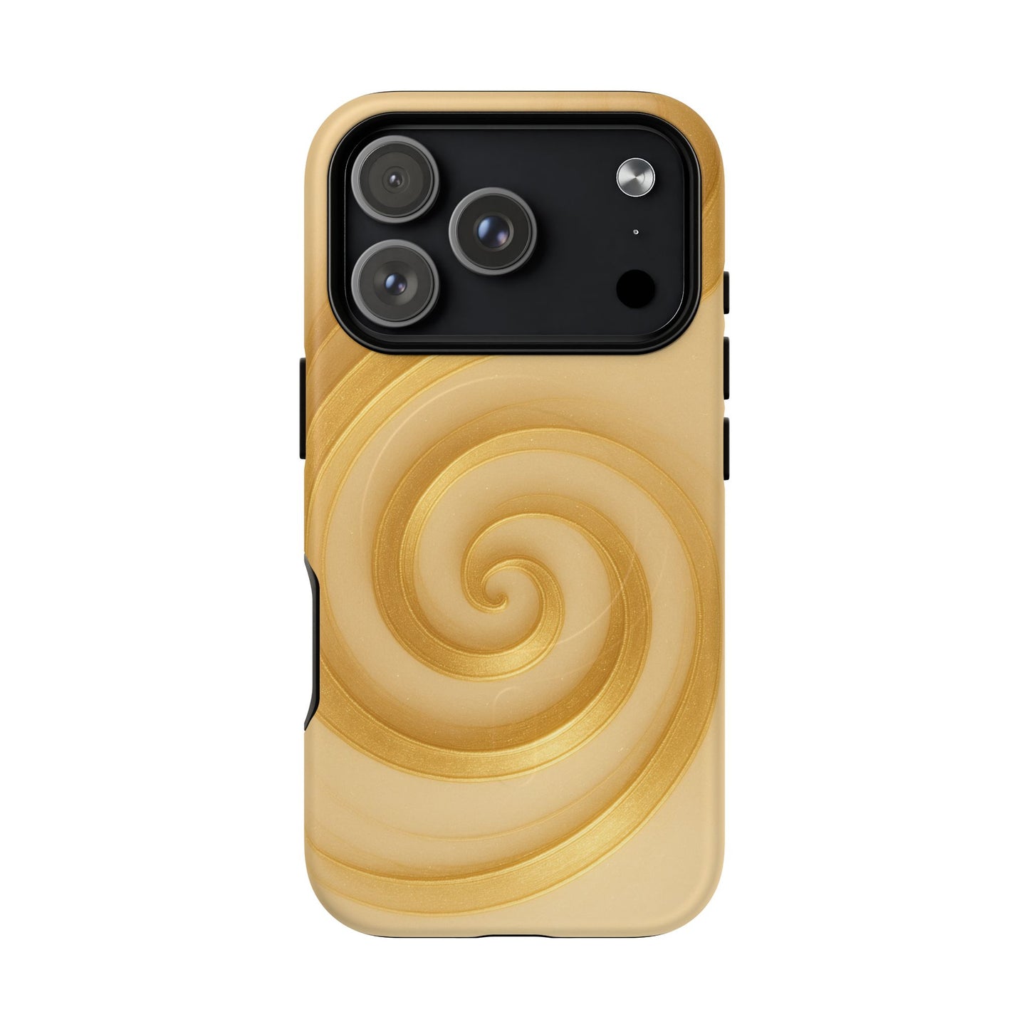 Luxury Series Swirl Gold iPhone Case compatible with MagSafe - Shamo's