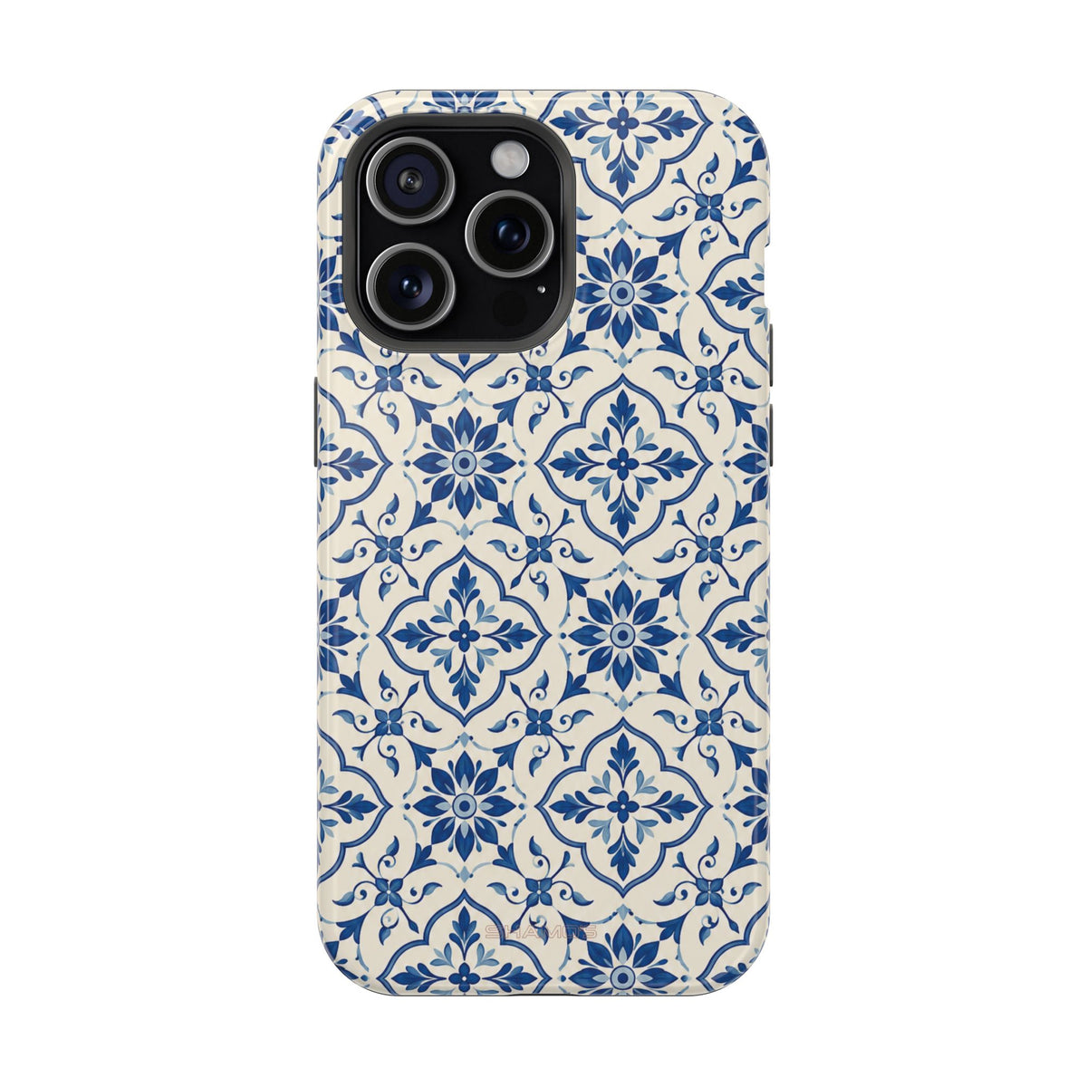 Lisbon Tile – Blue Ornamental MagSafe Phone Case