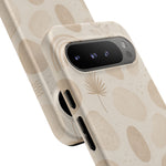 Neutral Pebble Pattern Tough iPhone Case  Shamo's