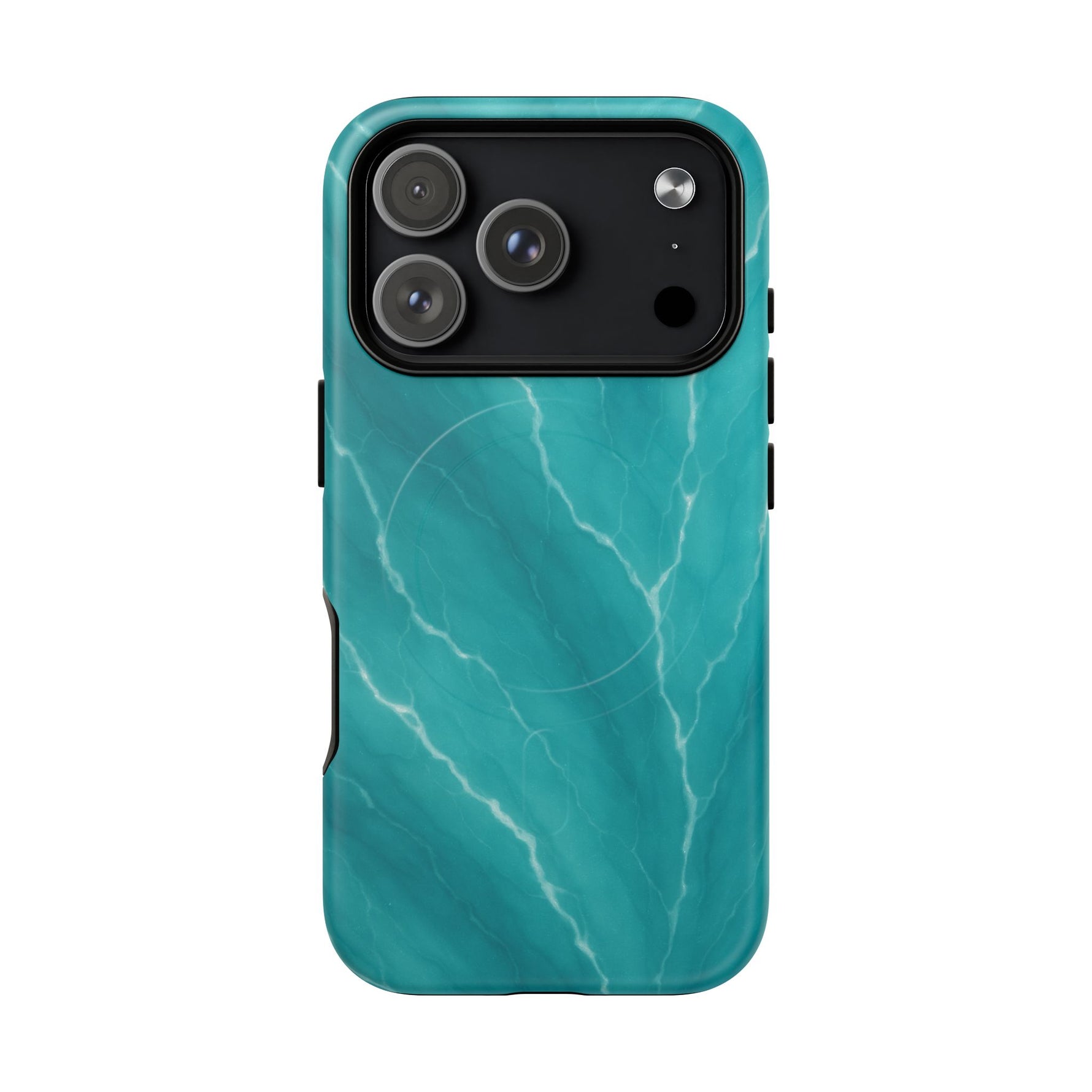 Ocean Aura Marble iPhone Case — MagSafe Compatible - Shamo's