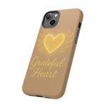 Grateful Heart iPhone Case — Warm Neon Heart  Shamo's