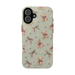 Funda para iPhone con lazo y osito de peluche con MagSafe