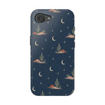 Desert Moon MagSafe Phone Case, glossy iPhone 17e, rear view