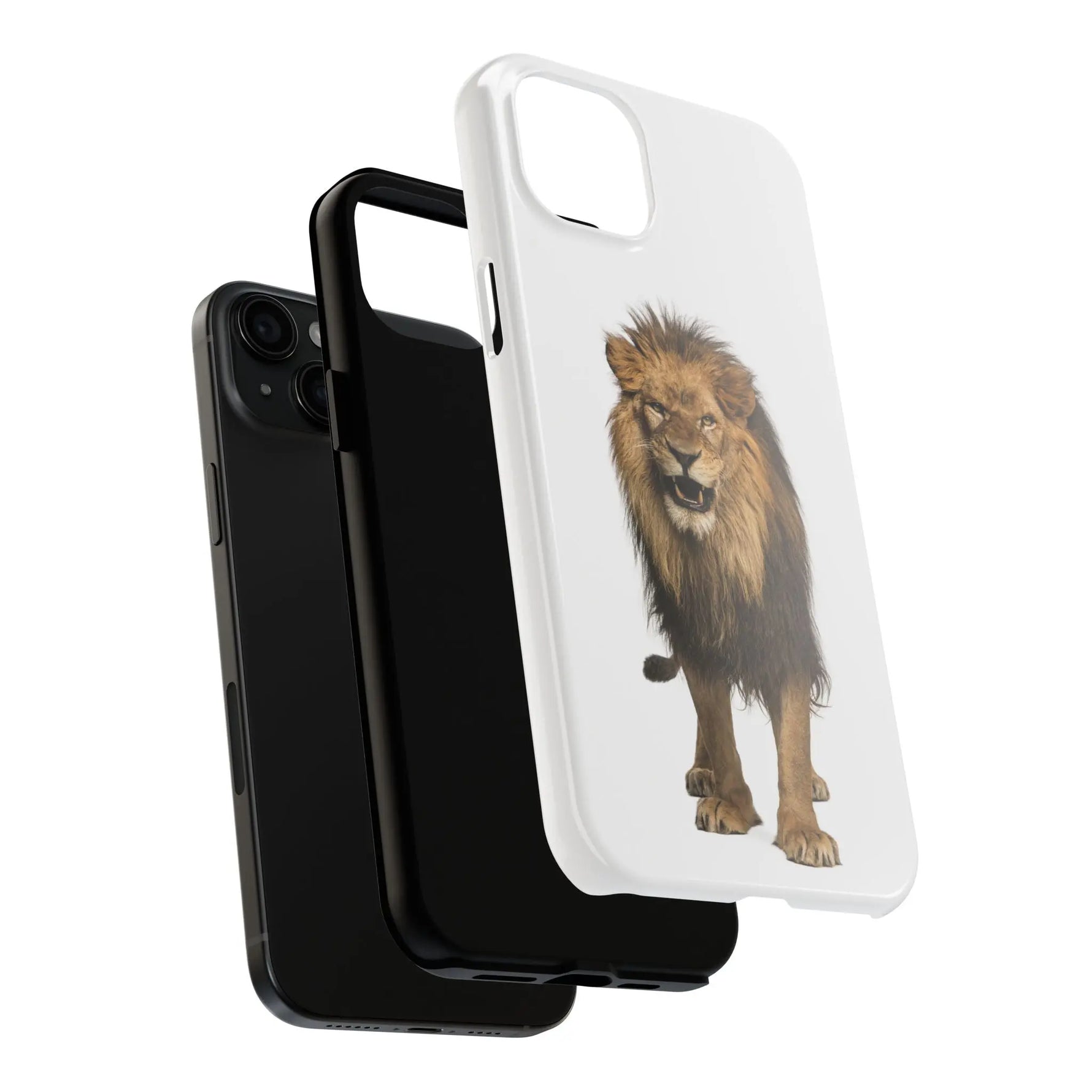 Tough Phone Cases with Lion roaring - Shamo's
