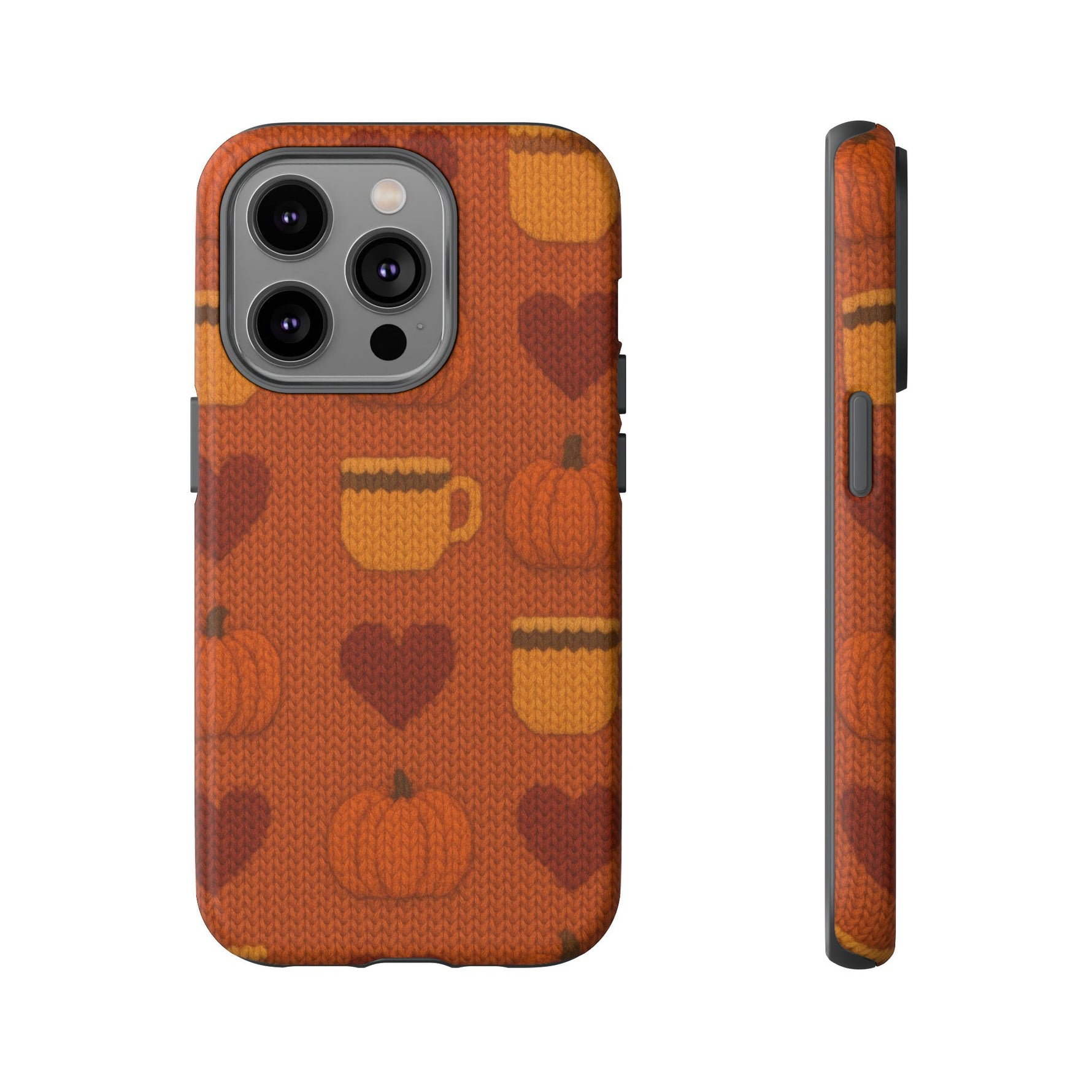 Fall Pumpkin & Coffee iPhone Case - Shamo's