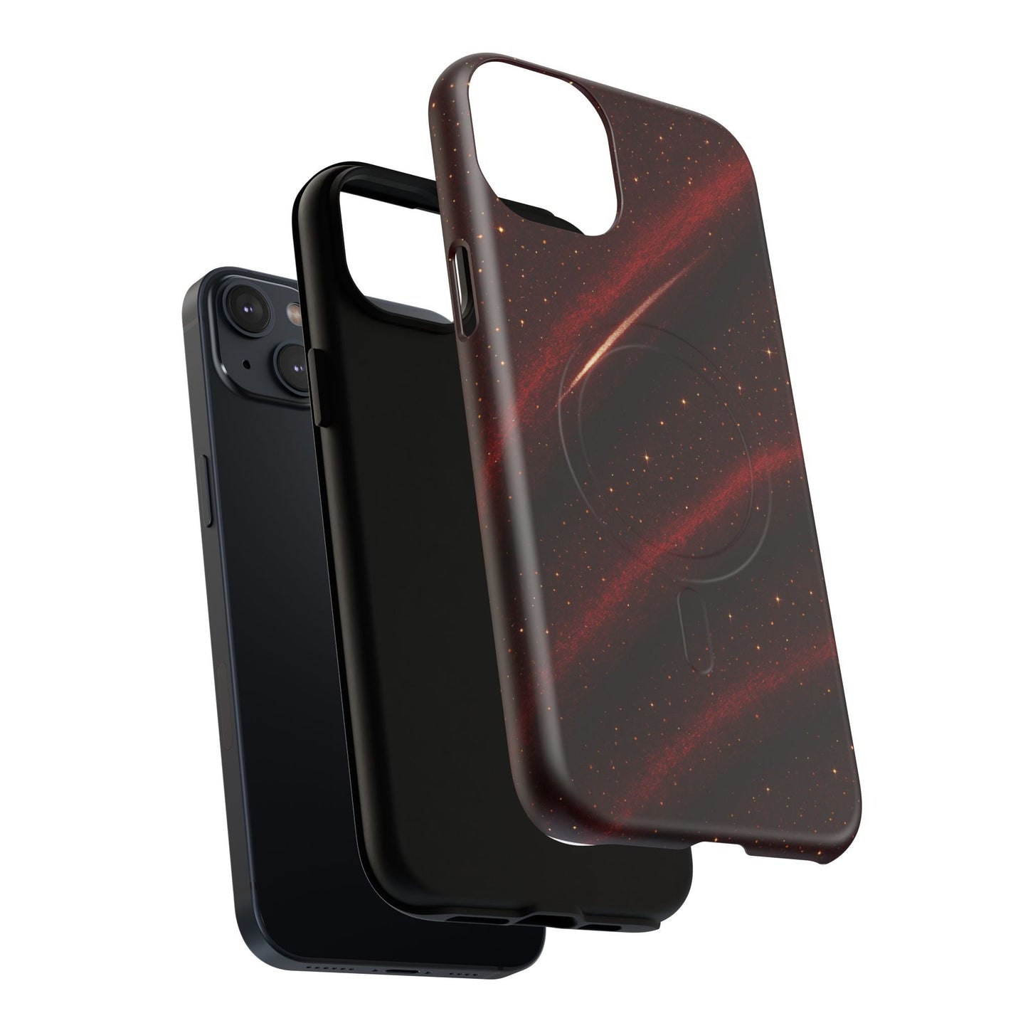 Red Nebula iPhone Case with MagSafe