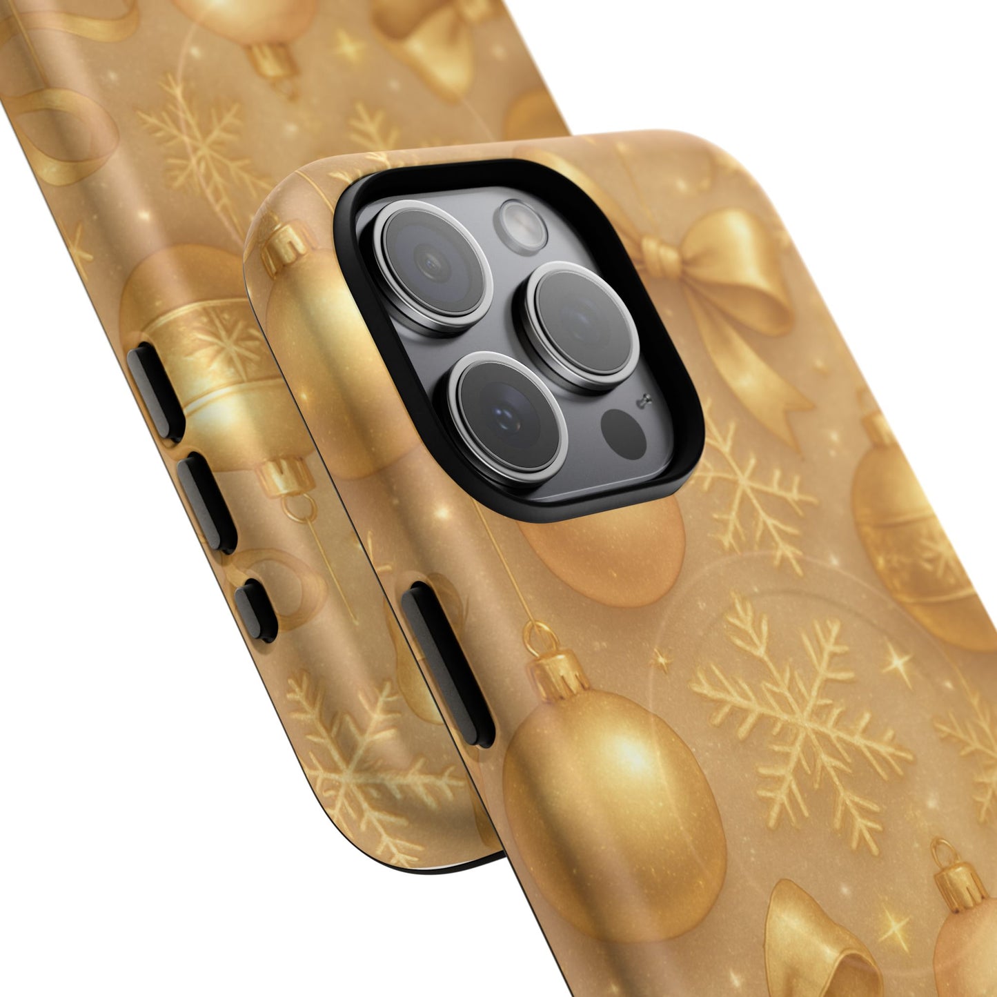 Holiday Gold Ornament iPhone Case | Compatible with MagSafe - Shamo's
