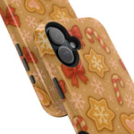 Candy Cane & Gingerbread Holiday iPhone Case — Impact-Resistant  Shamo's