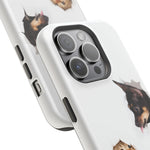 Impact-Resistant Cases with a cat and a dog - Shamo's