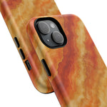 Amber Agate Marble iPhone Case with MagSafe - Shamo's