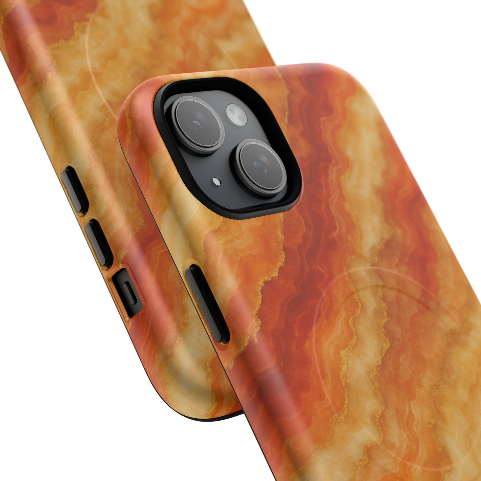 Amber Agate Marble iPhone Case with MagSafe - Shamo's