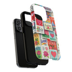 Vintage Romantic Love Stamp iPhone Case | Tough Protection + MagSafe  Shamo's