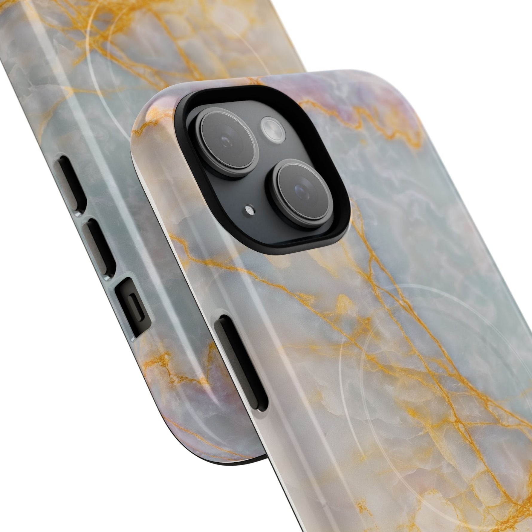 Marble Gold Vein iPhone Case (MagSafe Compatible)  Shamo's