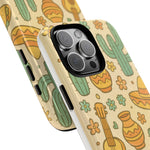 Mexico Hand-Drawn Cactus Pattern iPhone Case – Cute Desert Guitar & Sombrero Design | with MagSafe  Shamo's