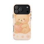 Strawberry Teddy iPhone Case with MagSafe - Shamo's