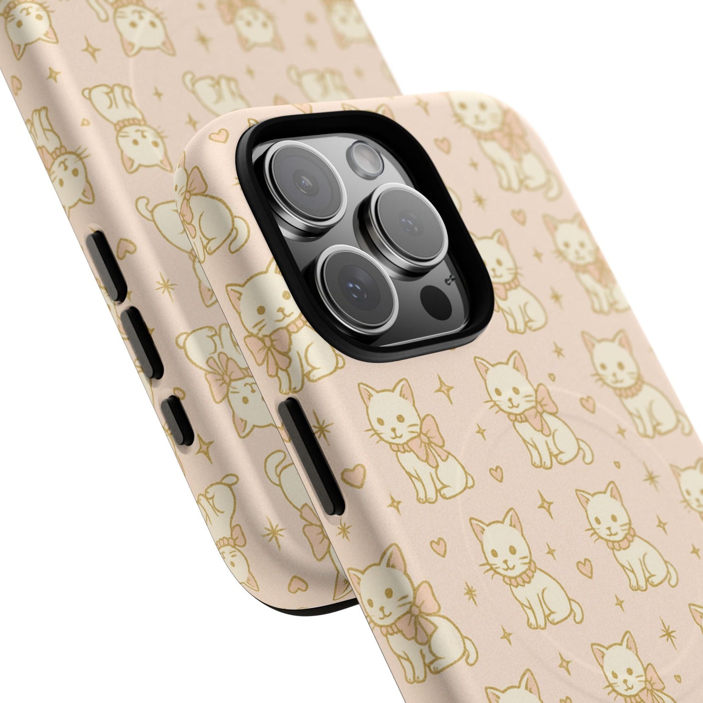 Cute Kawaii Cat Pattern iPhone Case with MagSafe  Shamo's