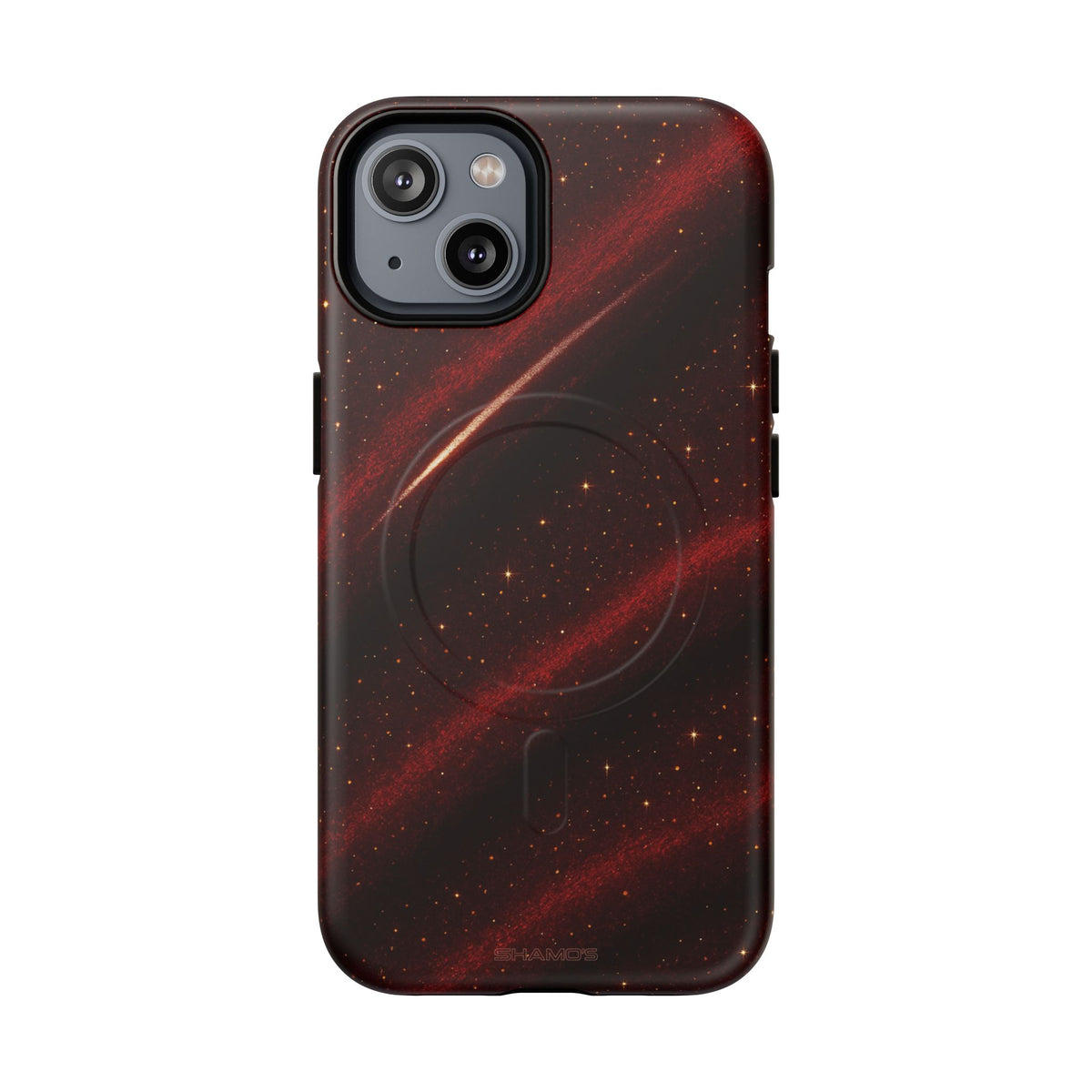 Red Nebula iPhone Case with MagSafe