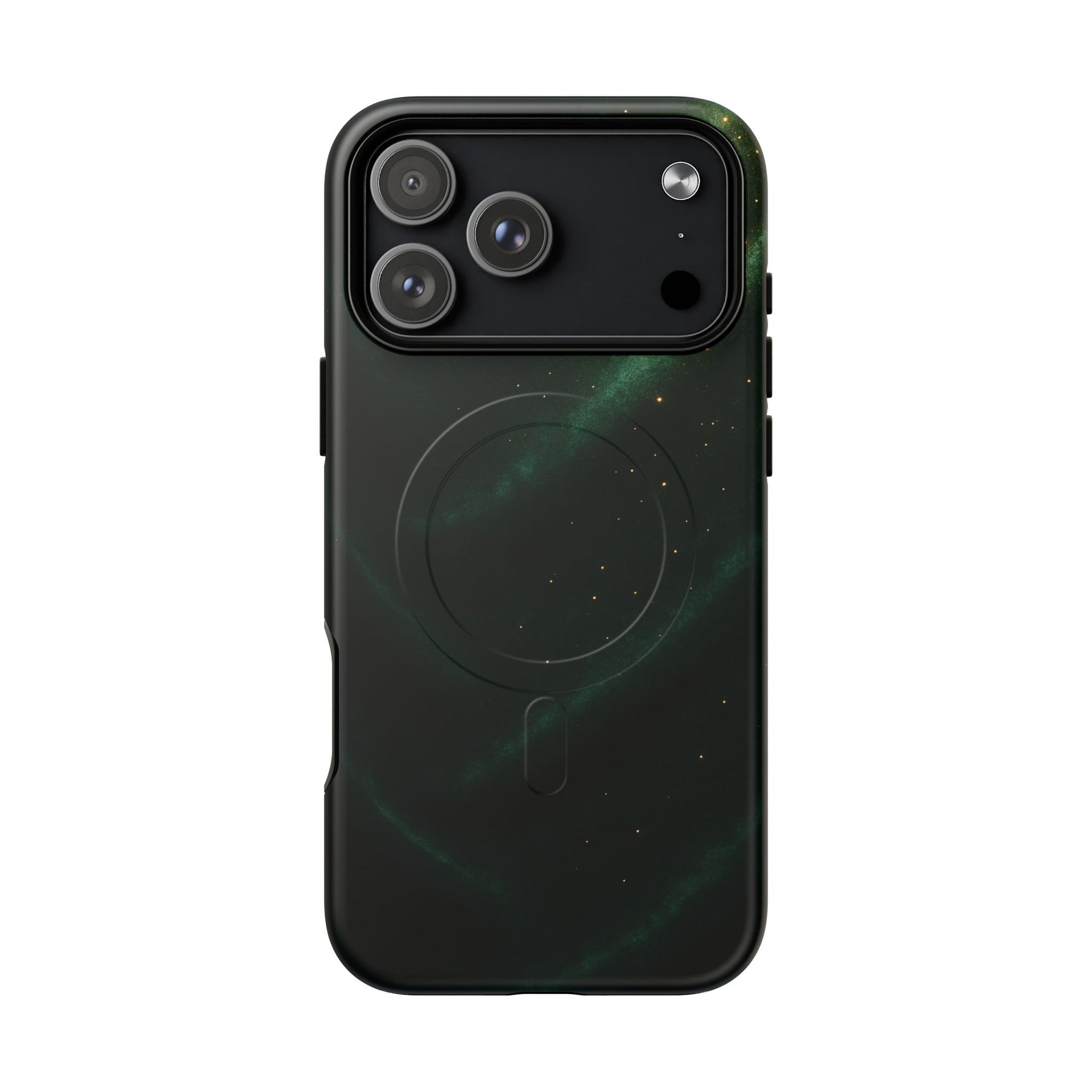 Luxury Series Emerald Galaxy iPhone Case with MagSafe - Shamo's