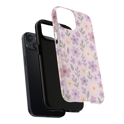 Floral Magnetic | Compatible with MagSafe Phone Case - Stylish and Durable Protection