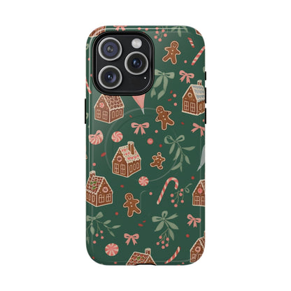 Holiday Gingerbread iPhone Case | MagSafe  Shamo's iPhone 15 Pro Max / Glossy