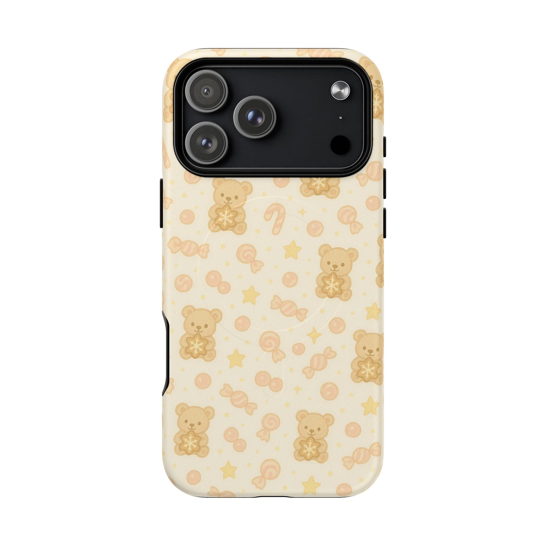 Cute Beige Teddy Bear iPhone Case with MagSafe  Shamo's iPhone 17 Pro Max / Matte
