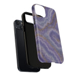 Purple Agate Marble iPhone Case with MagSafe  Shamo's