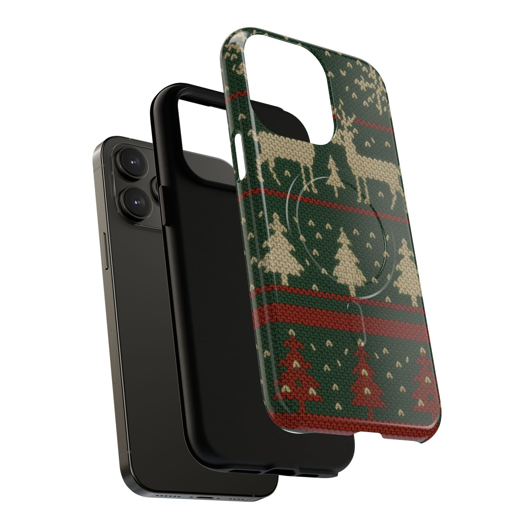 Holiday Knit Reindeer MagSafe Tough iPhone Case  Shamo's