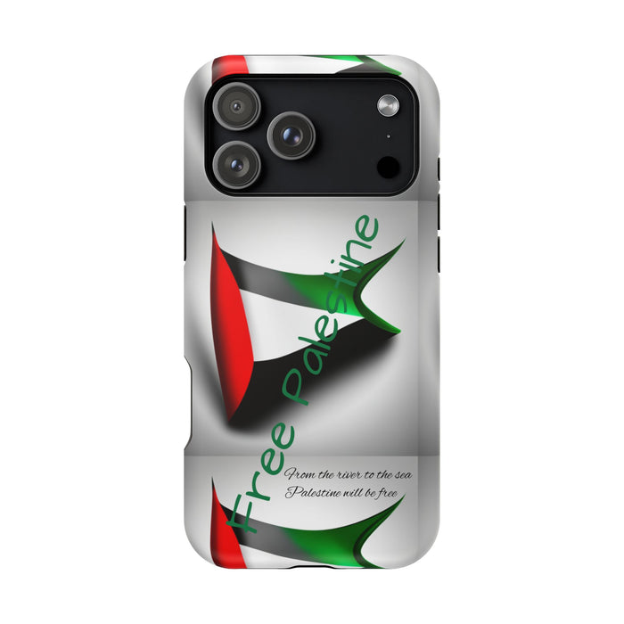 MagSafe Tough Case: Palestinian Flag & 'From the River to the Sea, Palestine Will Be Free