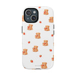 Strawberry Teddy iPhone Case with MagSafe
