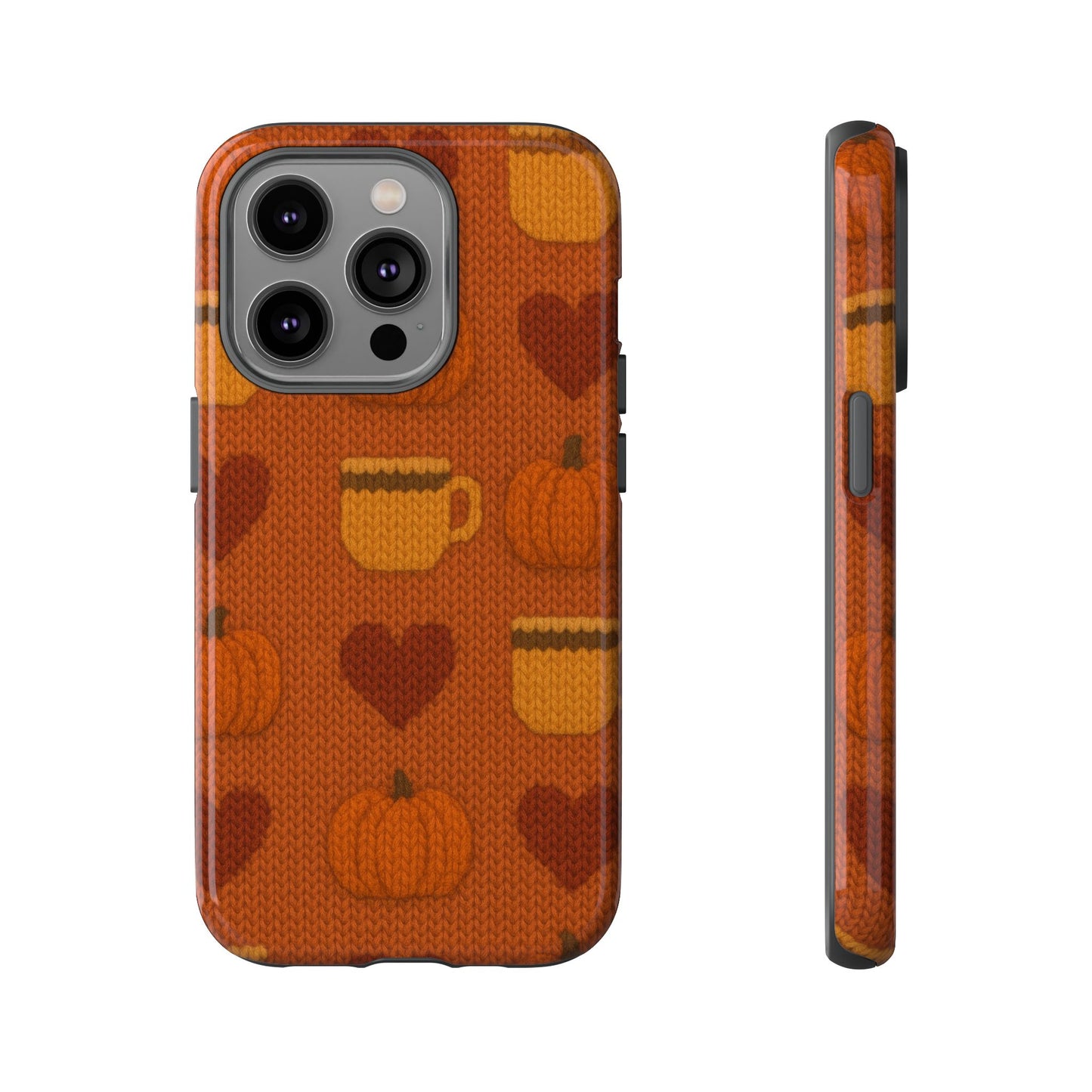 Fall Pumpkin & Coffee iPhone Case - Shamo's