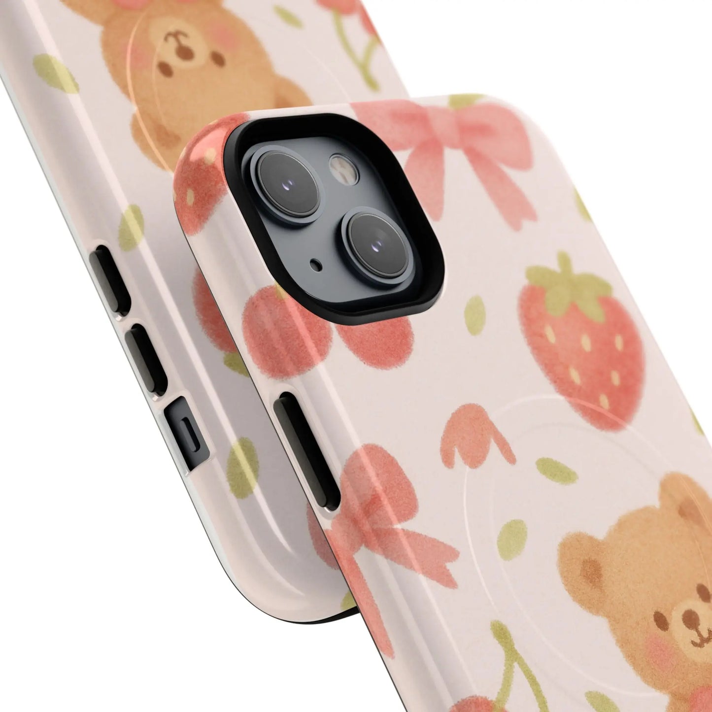 Teddy Berry Basket Friends iPhone Case with MagSafe  Shamo's