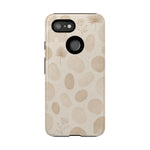 Neutral Pebble Pattern Tough iPhone Case  Shamo's