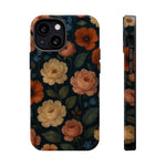Floral Vintage Rose Magnetic Impact iPhone Case with MagSafe  Shamo's iPhone 13 Mini / Glossy