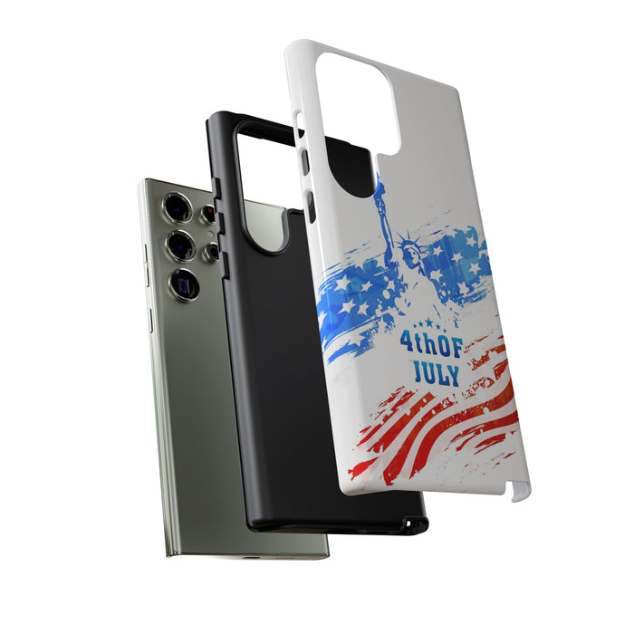 Tough Cases with 4th of July Patriotic design