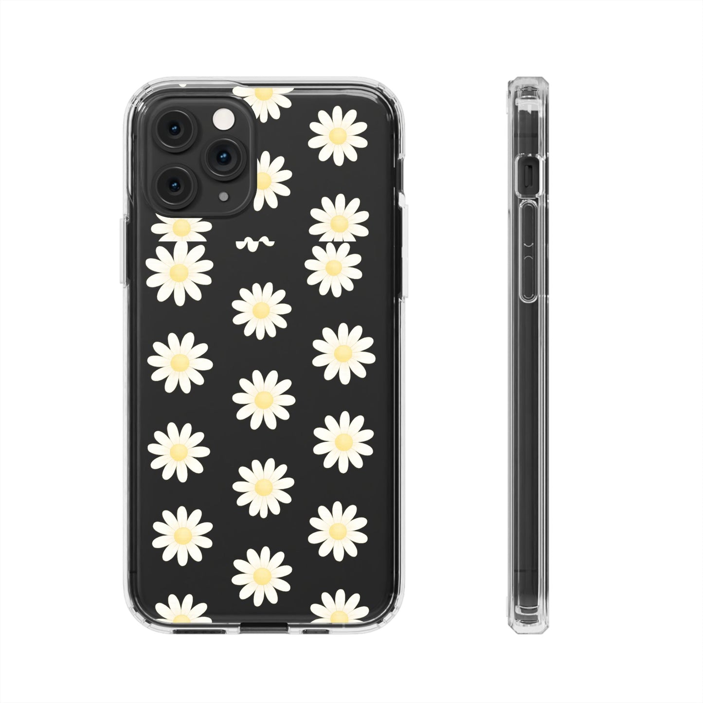 Daisy Floral Clear iPhone Case - Shamo's
