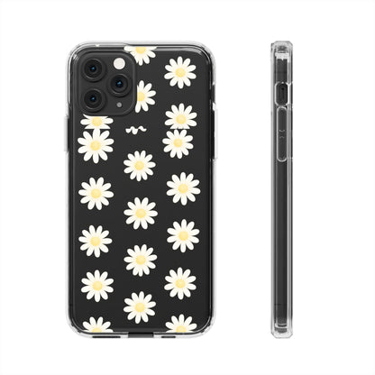 Daisy Floral Clear iPhone Case - Shamo's