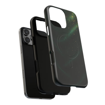 Luxury Series Emerald Galaxy iPhone Case with MagSafe