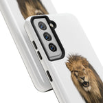Tough Phone Cases with Lion roaring - Shamo's