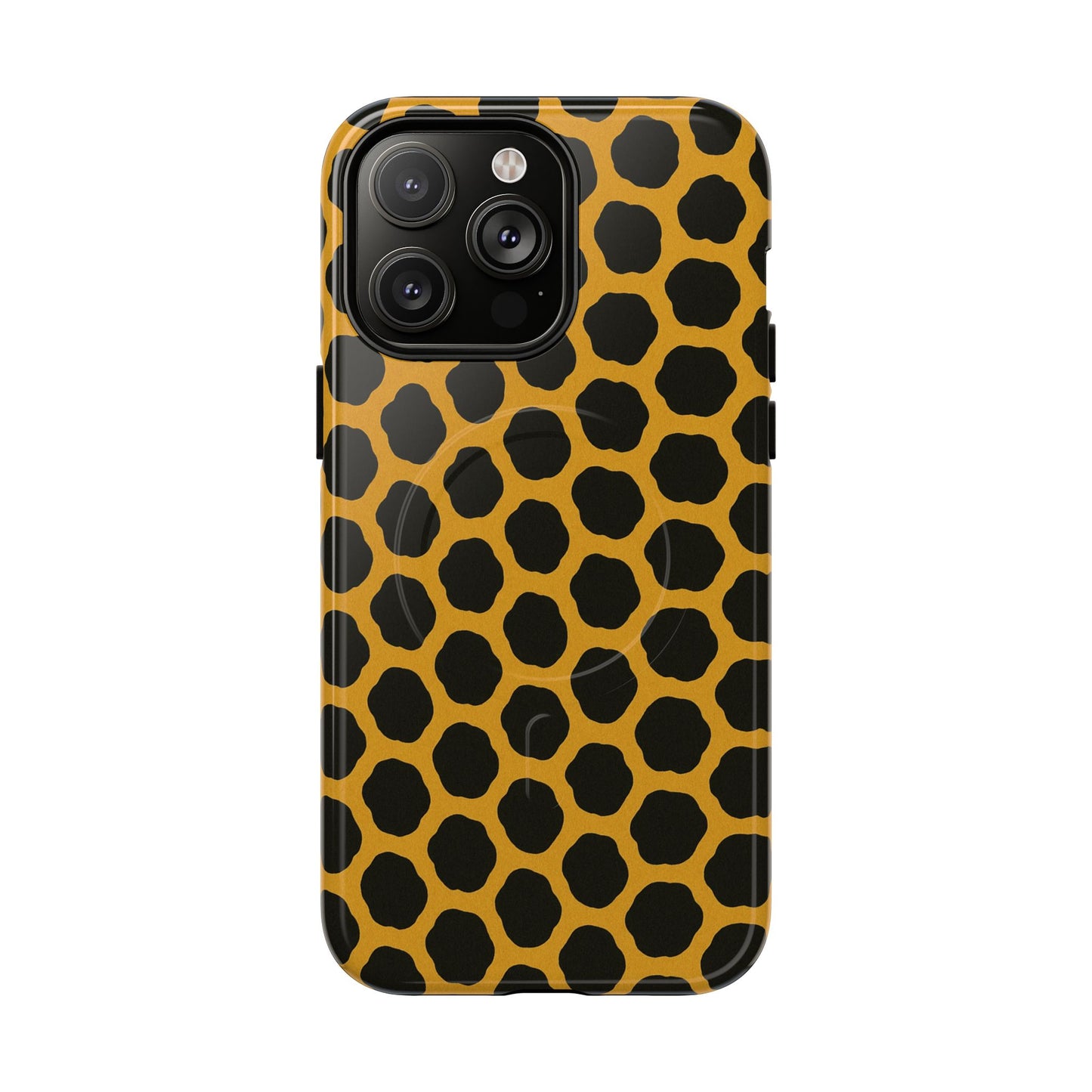 Stylish Leopard Pattern Magnetic iPhone Case | Compatible with MagSafe