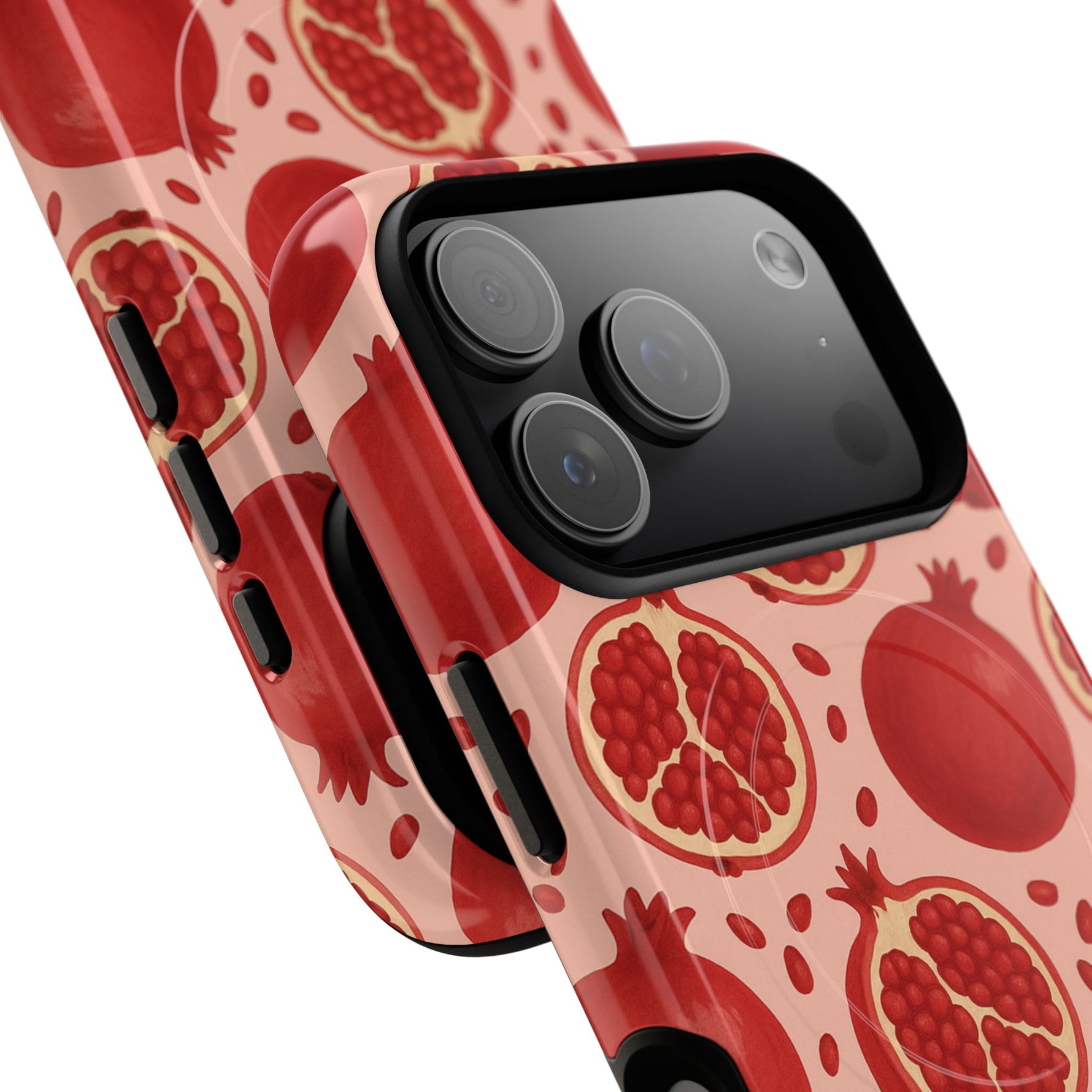 Pomegranate Fruit Tough iPhone Case | MagSafe Compatible - Shamo's