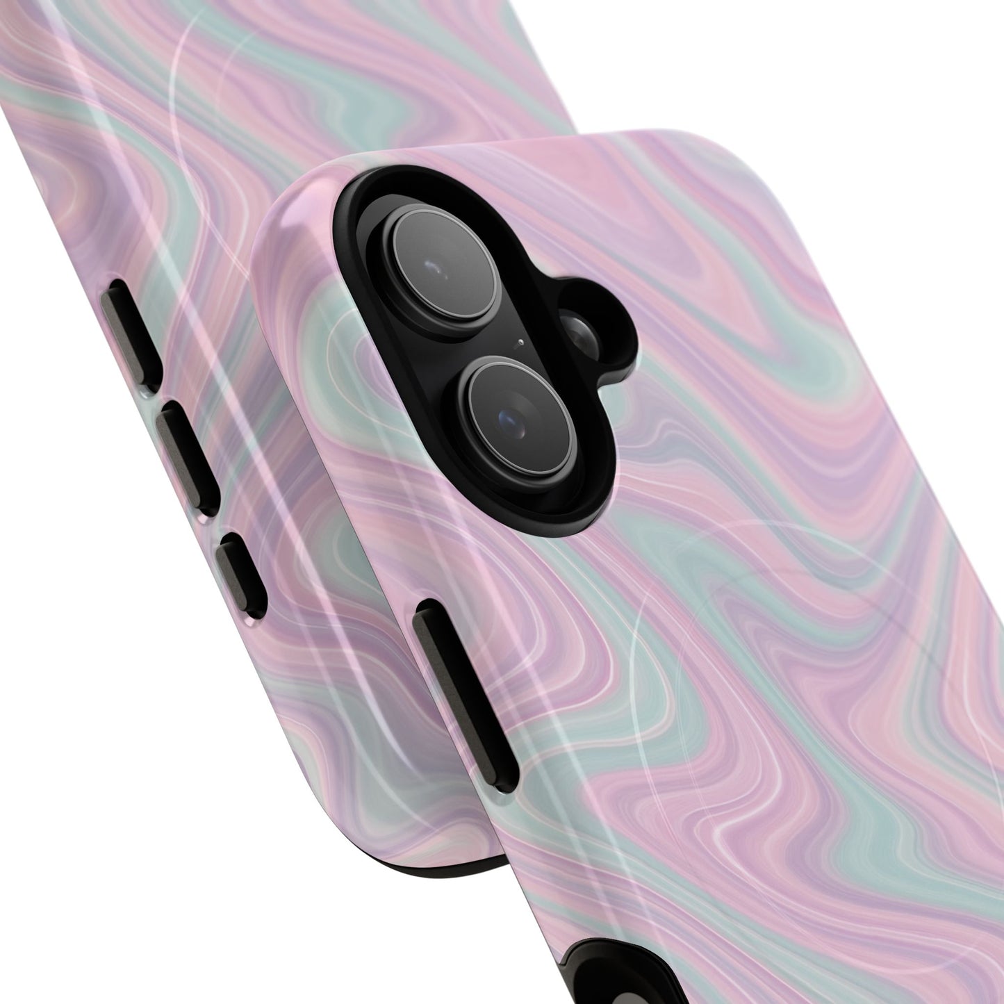 Colorful Marble Pastel Swirl iPhone Case | MagSafe